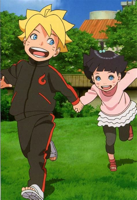 Boruto & Himawari look how kawaii they both are Naruto Minato, Naruto Uzumaki Shippuden ...