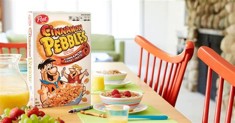 Post Cereal Announces New Cinnamon Pebbles