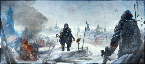 ArtStation - Half-Life : Ravenholm - Arctic City Conceptart