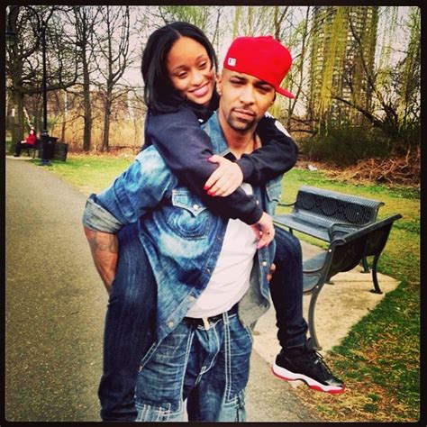 Joe Budden and Tahiry Jose take stroll through the park