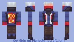 Soldier: 76 Minecraft Skin