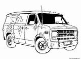 Van From Onward Coloring page Printable sketch template