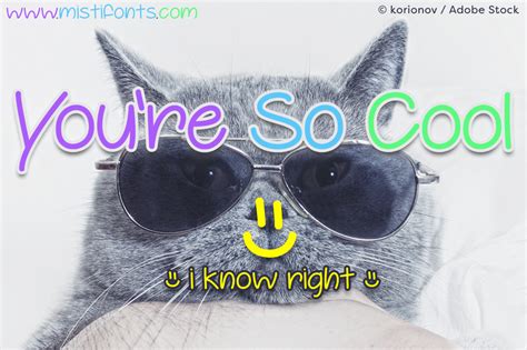 You're So Cool Font | dafont.com