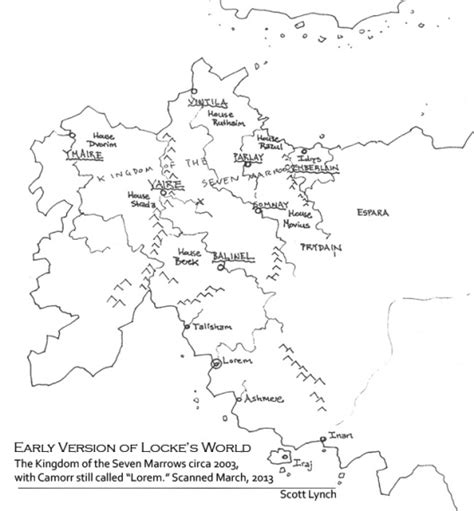 The Maps of Locke Lamora | Atlas of Ice and Fire