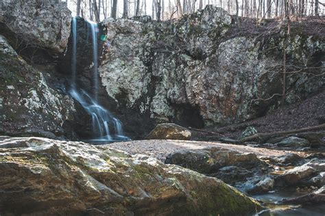 Waterfalls on Rocky Mountain · Free Stock Photo