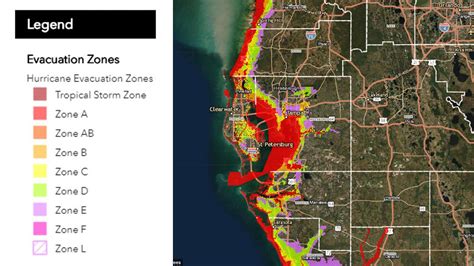 Map Of Florida Evacuation Zones Map - vrogue.co
