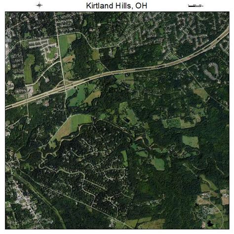 Aerial Photography Map of Kirtland Hills, OH Ohio