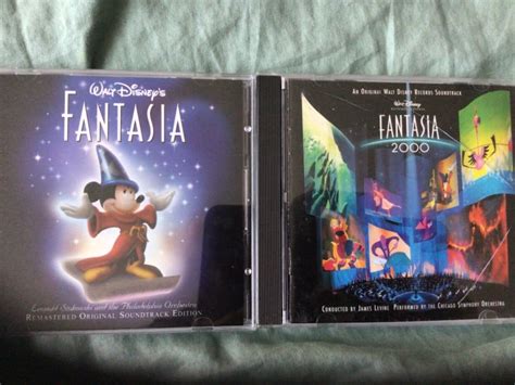 Set of 2 Disney Fantasia and Fantasia 2000 CDs, Original Soundtrack,Like New | eBay