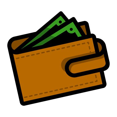 Wallet Money vector icon 554791 Vector Art at Vecteezy