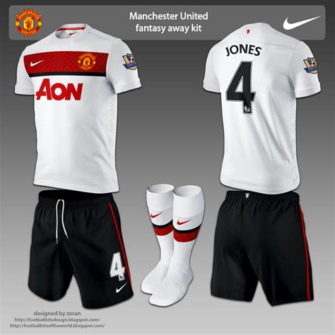 football kits design: Manchester United fantasy kits