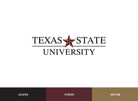 Texas State University Brand Color Codes » BrandColorCode.com