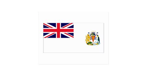 British Antarctic Territory Flag Postcard | Zazzle.com