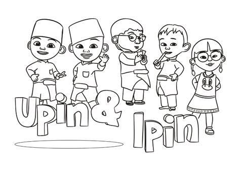 Sketsa Gambar Upin Ipin Dan Kawan Kawan 10 Mewarnai Gambar Upin Ipin | Porn Sex Picture