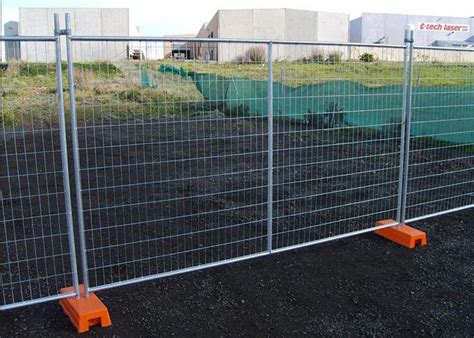 Anti - Corrosion Secure Temporary Metal Fence Panels For Construction Site