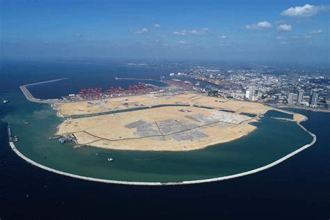 Sri Lanka's China funded Port City completes land reclamation amounting to 269 hectares - NewsIn ...