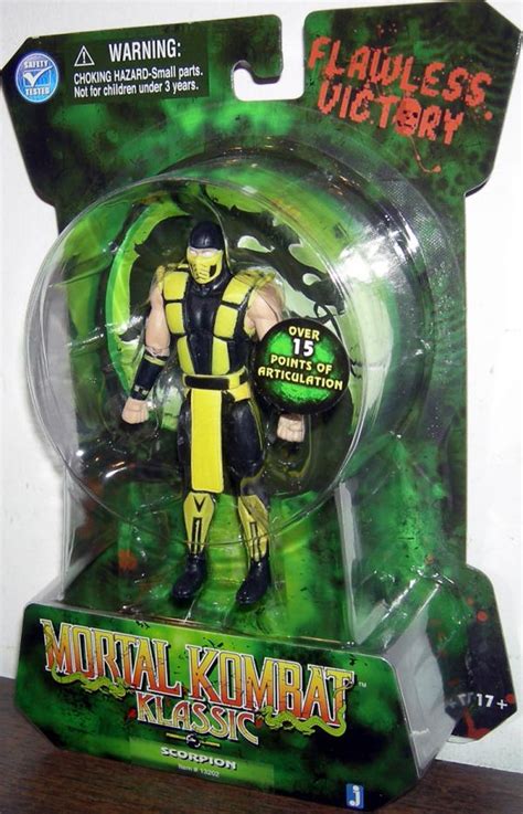 Scorpion Klassic Figure 4 Inch Mortal Kombat action figure