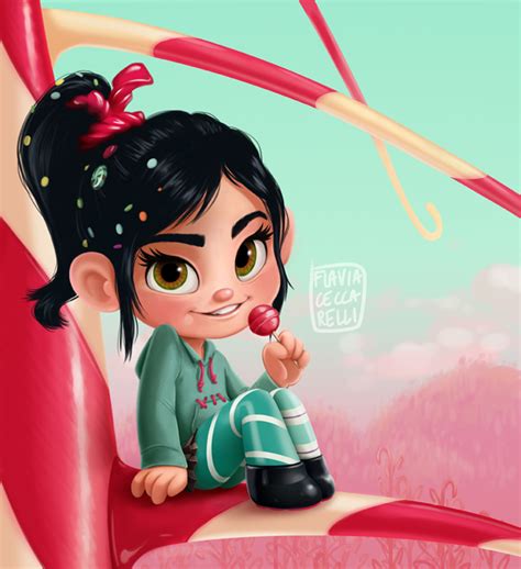 Vanellope - Wreck-It Ralph Fan Art (34836355) - Fanpop