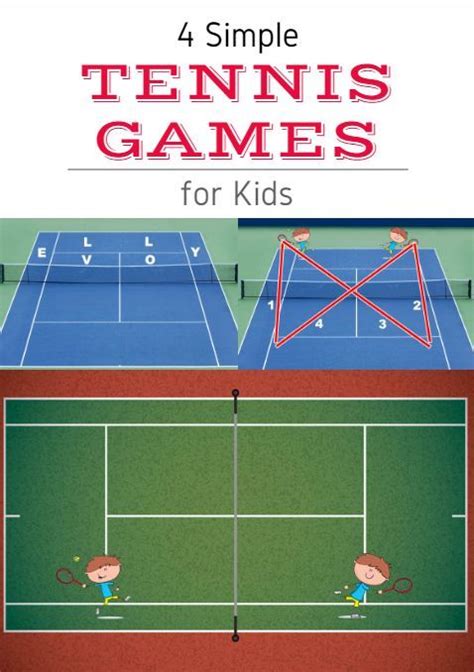 11 fun tennis games for kids tennis drills for kids – Artofit