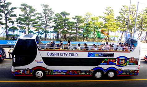 Tour Buses Buzzing Along in Busan – The Korea Times