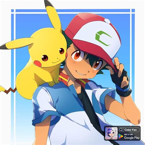 Ash and Pikachu - Pokemon by ItsBrunoMadrigal on DeviantArt