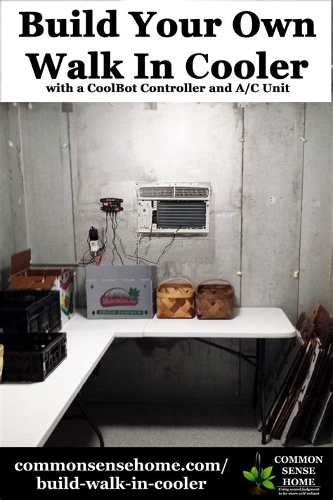 Build Your Own Walk In Cooler with a CoolBot Controller & A/C Unit