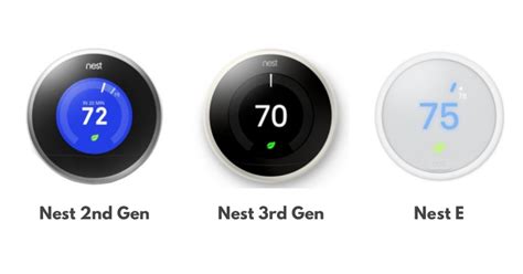 Nest Thermostat Reviews: Nest 2nd generation VS Nest 3rd Generation VS Nest E