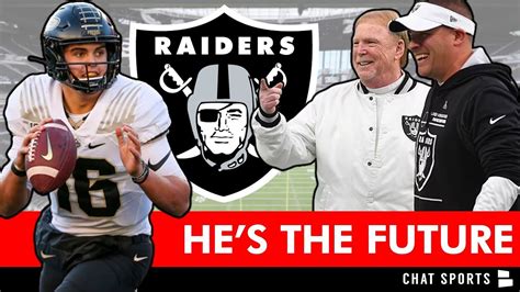 Raiders Rumors: Aidan O’Connell Is Josh McDaniels’ Long-Term Plan For ...