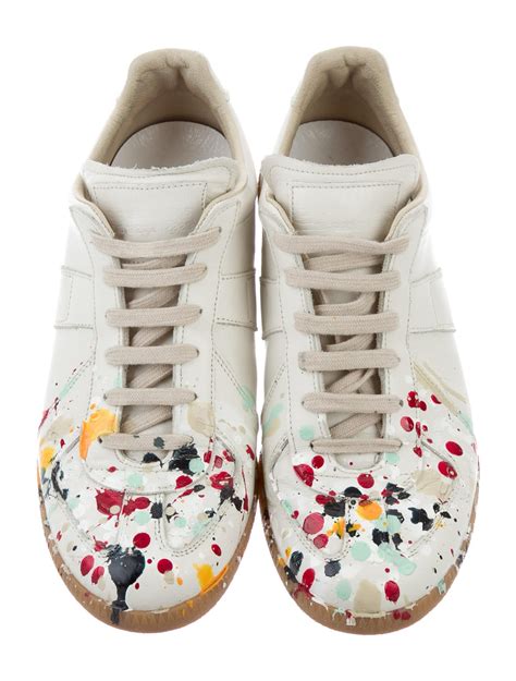 Maison Margiela Paint Splatter Replica Sneakers - Shoes - MAI30819 ...