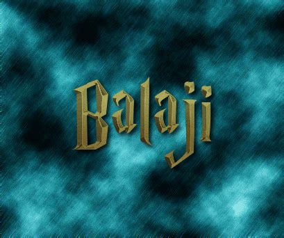 Balaji Logo | Free Name Design Tool from Flaming Text