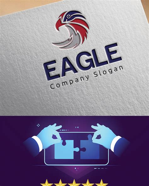 Eagle Logo Template #84745 - TemplateMonster