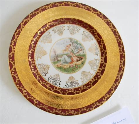 Set of FOUR Royal China Plates With 22k Gold Victorian - Etsy