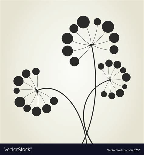 Abstract flower Royalty Free Vector Image - VectorStock