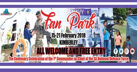 Fan Park Activities @ Armed Forces Day • Kimberley PORTAL