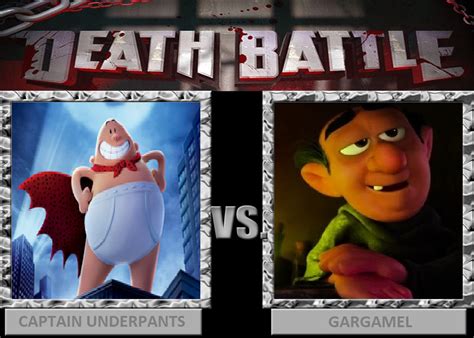 DEATH BATTLE: Captain Underpants vs Gargamel by HunterxColleen on DeviantArt