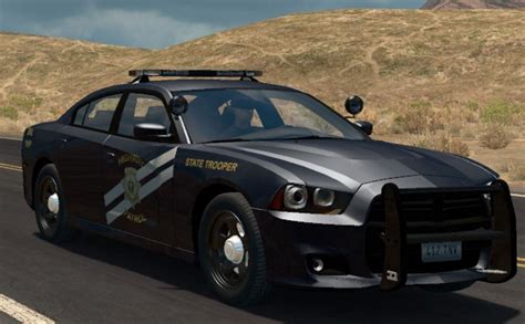 2012 Dodge Charger Police Cruiser Mod - ATS Mod | American Truck Simulator Mod