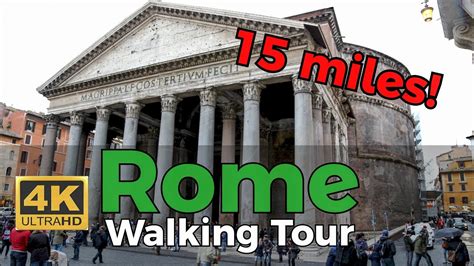 Best Walking Tour of Rome! [4K] - YouTube