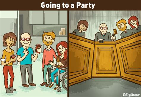 What the World Looks Like with Social Anxiety / collegehumor :: social ...