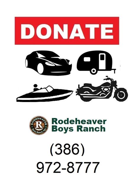 Cars For Donations • Cars For Donations To Charity - Rodeheaver Boys Ranch