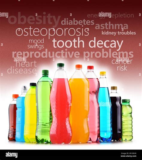 Warning against the dangerous effects of soft drinks on human health Stock Photo - Alamy