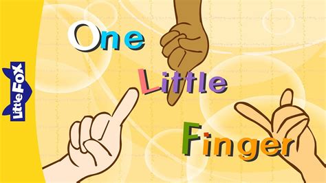 One Little Finger | Learning Songs | Little Fox | Animated Songs for ...