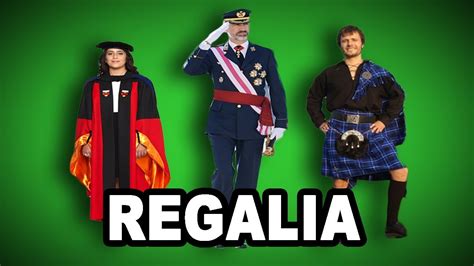 🎓 Learn English Words: REGALIA - Meaning, Vocabulary with Pictures and ...