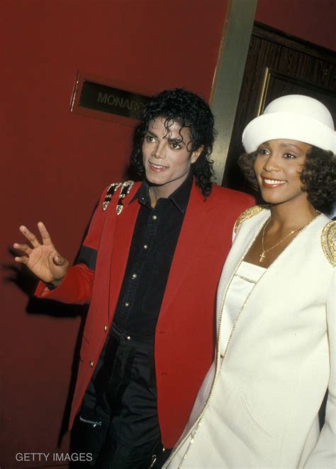 Michael Jackson & Whitney Houston At UNCF Event In 1988 - Michael ...