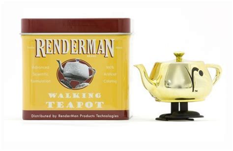 Renderman Walking Teapot by Pixar Animation Studios 1997 #UtahTeapot | Tea pots, Computer ...