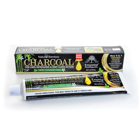 Bamboo Activated Charcoal Toothpaste – Original Manufacturing