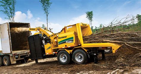 Vermeer Whole Tree Chippers for Producing Wood Chips