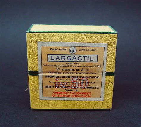 Largactil ampollas | Farmacia Museo Aramburu