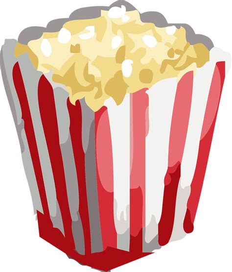 Clipart Popcorn Bucket - ClipArt Best