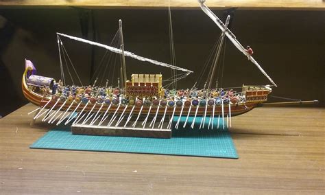 Completed Dromon -Starboard Side | Model ships, Eastern roman, Siding