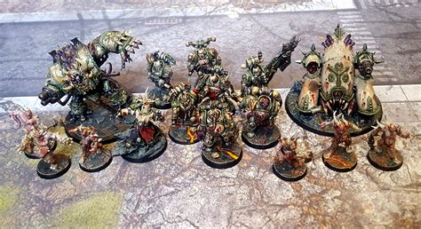 Chaos, Death Guard, Nurgle, Plague Marines - Death Guard Army (Early September 2018) - Gallery ...