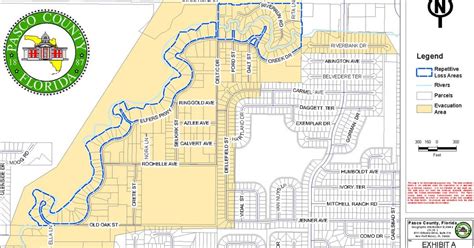 Pasco Co. release Elfers area evacuation notice map